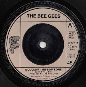 Bee Gees - Wouldn't I Be Someone album cover
