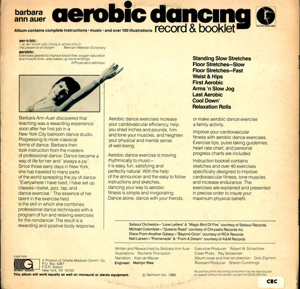 last ned album Barbara Ann Auer - Aerobic Dancing