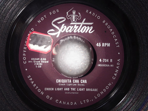 Enoch Light The Light Brigade Chiquita Cha Cha 1958 Vinyl