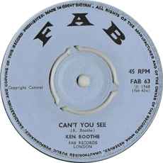 Ken Boothe – Can't You See / I Remember Someone (1968, Vinyl 