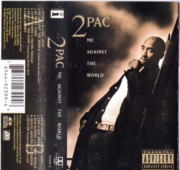 2Pac – Me Against The World (1995, SR, Cassette) - Discogs