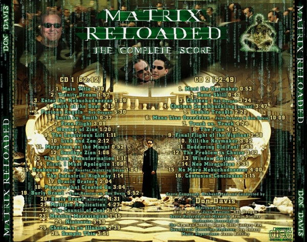 The Matrix Reloaded: The Album = オリジナル・サウンドトラック