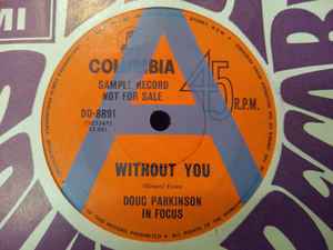 Doug Parkinson In Focus - Without You album cover