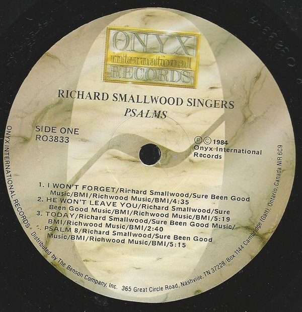 ladda ner album Richard Smallwood Singers - Psalms