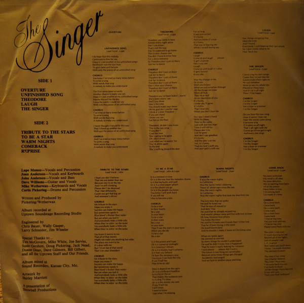 Album herunterladen The Singer - The Singer