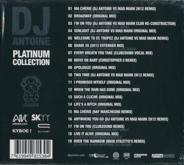 baixar álbum DJ Antoine - Platinum Collection