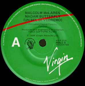 Malcolm McLaren - Madam Butterfly album cover