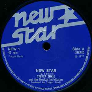 Tapper Zukie And The Musical Intividators – New Star (1977, Vinyl