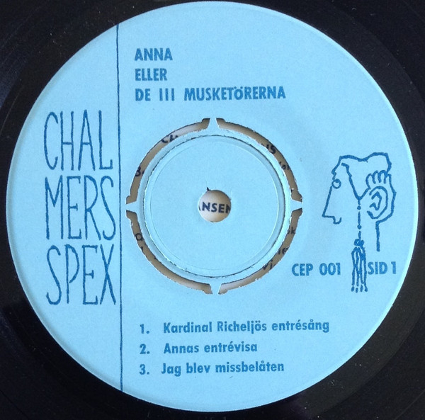 descargar álbum Chalmersspex - Anna Eller De III Musketörerna