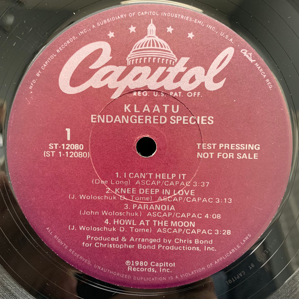 Klaatu - Endangered Species | Releases | Discogs