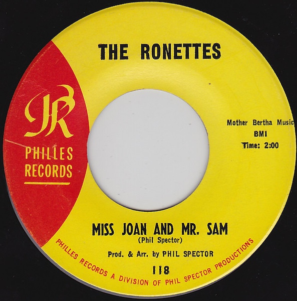 ladda ner album The Ronettes - Baby I Love You Miss Joan And Mr Sam