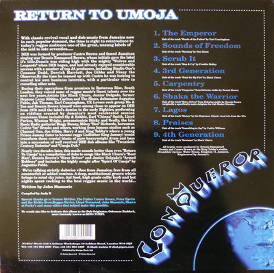 descargar álbum Various - Return To Umoja