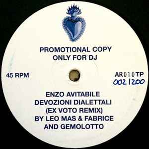 Enzo Avitabile - Devozioni Dialettali (Ex Voto Remix) album cover