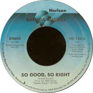 Brenda russell so deals good so right