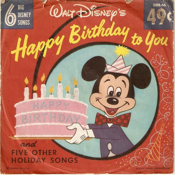 Unknown Artist – Happy Birthday To You (1959, Vinyl) - Discogs