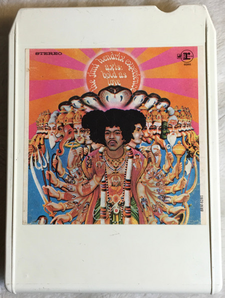 The Jimi Hendrix Experience – Axis: Bold As Love (1968, 8-Track ...
