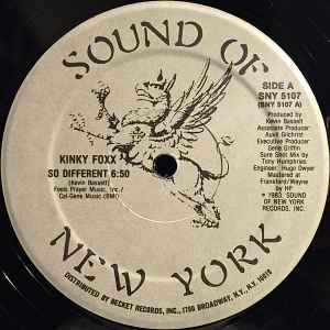 Kinky Foxx - So Different album cover