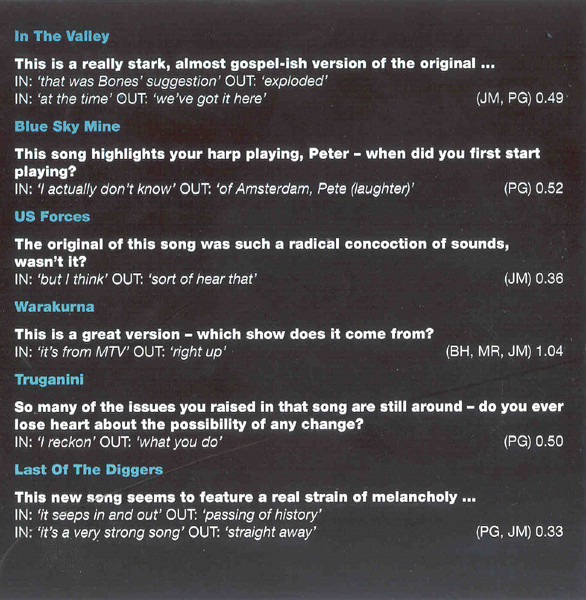 Album herunterladen Midnight Oil - The Real Thing Interview Disc