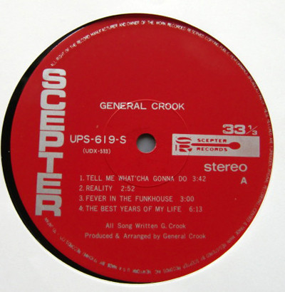 Album herunterladen General Crook - General Crook
