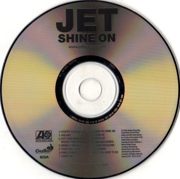 lataa albumi Jet - Get Born Shine On