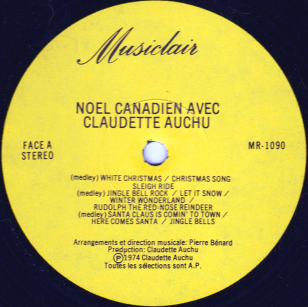 descargar álbum Claudette Auchu - Noël Canadien