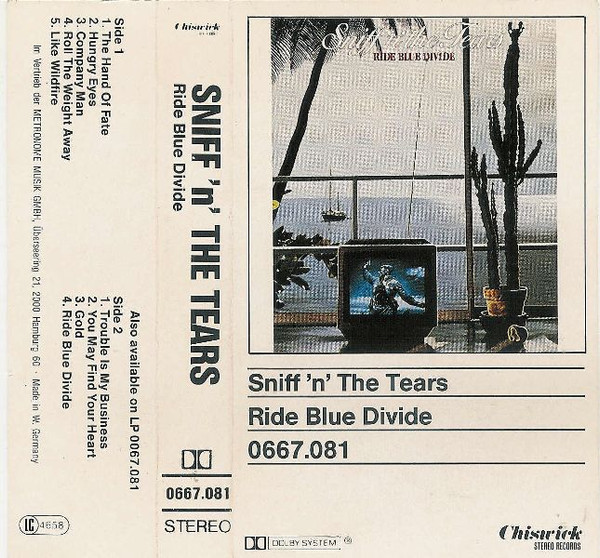 Sniff 'n' the Tears - Ride Blue Divide | Releases | Discogs