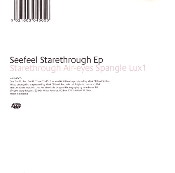 Seefeel - Starethrough Ep | Releases | Discogs