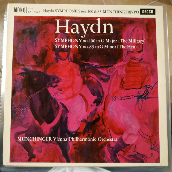 Joseph Haydn – Haydn: Symphonies Nos. 100 & 83 (Vinyl) - Discogs