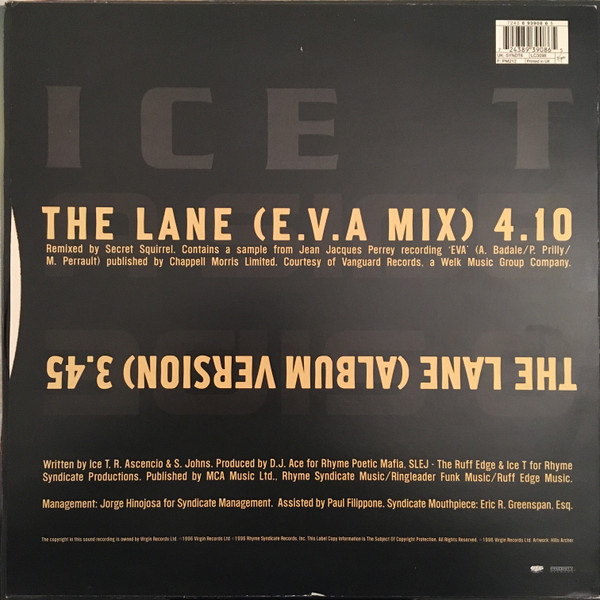 descargar álbum IceT - The Lane