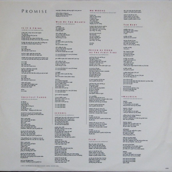 Sade - Promise [Vinyl] | Portrait (FR 40263) - 6