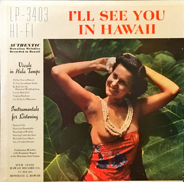 Genoa Keawe And Her Hawaiians / Benjamin Rogers With The Harmony