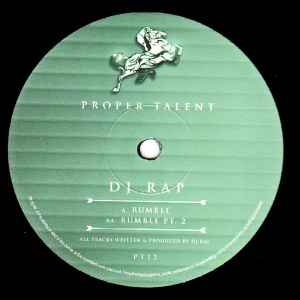 DJ Rap - Rumble album cover