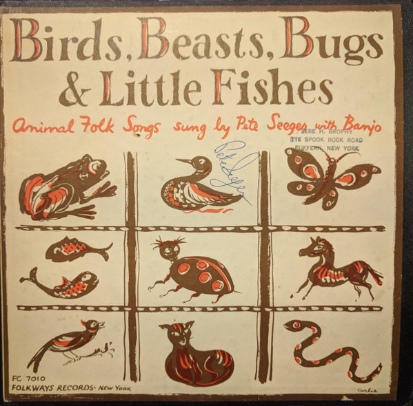 Buy Pete Seeger : Birds, Beasts, Bugs & Bigger Fishes (LP, Album, RE)  Online for a great price – The Turntable Store