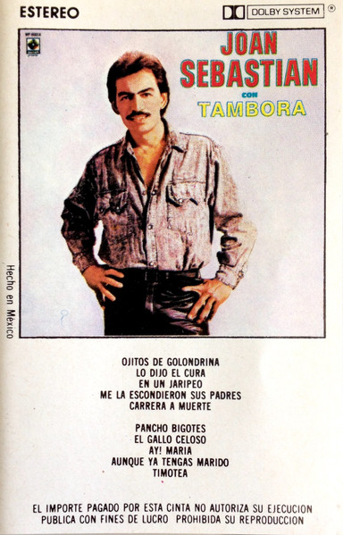 Joan Sebastian – Con Tambora (1988, Estereo, Cassette) - Discogs