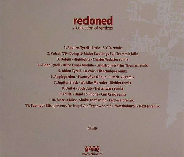lataa albumi Various - Recloned A Collection Of Remixes