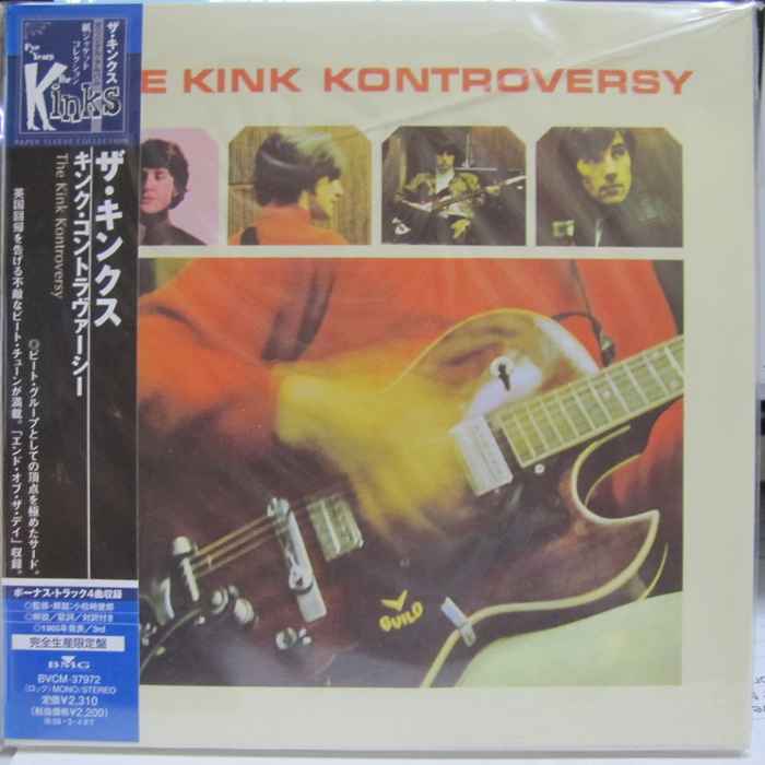 【ニアミント！】The Kinks/Kink Kontroversy モノラル盤
