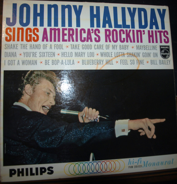 Johnny Hallyday – Sings America's Rockin' Hits (1962, Vinyl) - Discogs