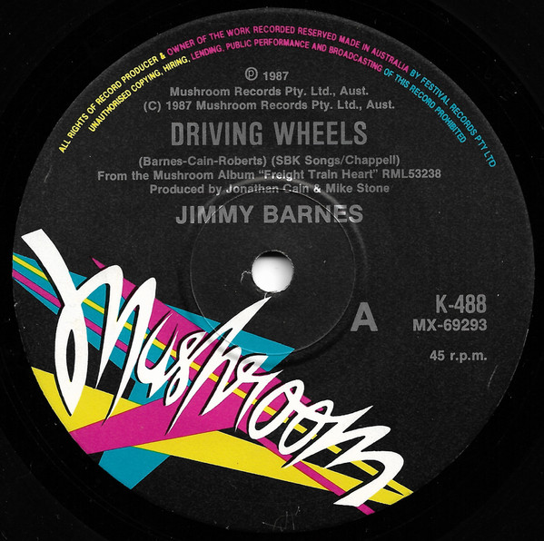 last ned album Jimmy Barnes - Driving Wheels