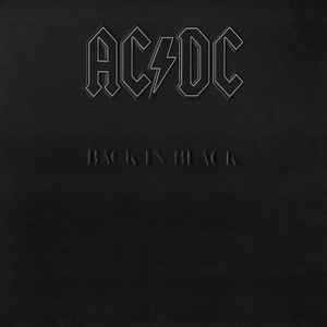 AC/DC Back in Black Baseball Jersey LG