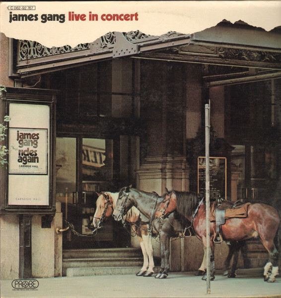 James Gang – Live In Concert (1971, Terre Haute Pressing, New York