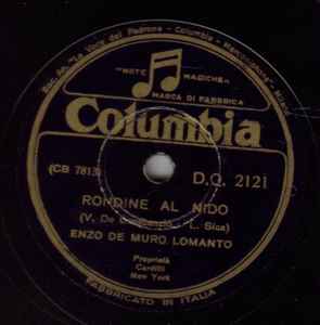 Enzo De Muro Lomanto - Rondine Al Nido / Risveglio D'Amore album cover