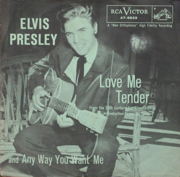 Elvis Presley – Love Me Tender (1956, Vinyl) - Discogs