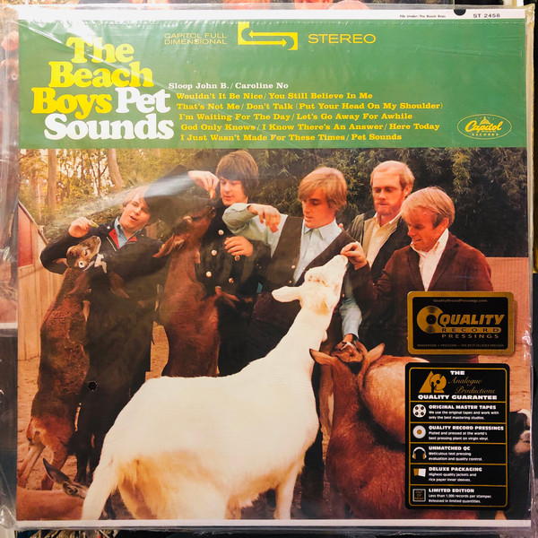 The Beach Boys – Pet Sounds (2017, 200 Gram, Gatefold, Vinyl 