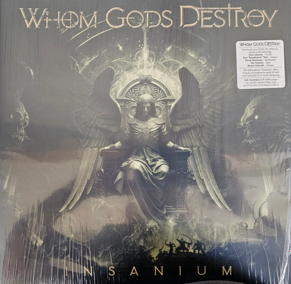 Whom Gods Destroy – Insanium (2024, CD) - Discogs
