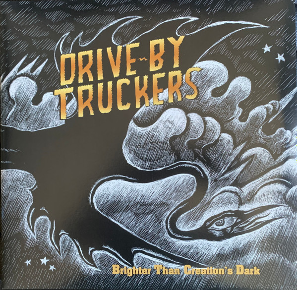 Drive-By Truckers – Brighter Than Creation's Dark (2020, Clear w/ Black ...