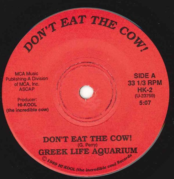 ladda ner album Greek Life Aquarium Introducing HiKool (The Incredible Cow) - Dont Eat The Cow