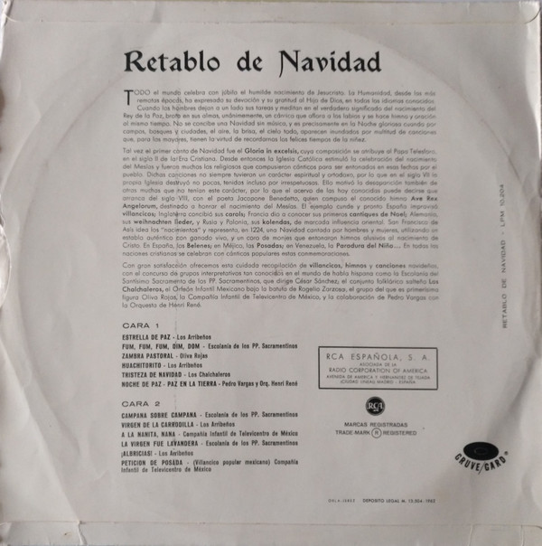 télécharger l'album Various - Retablo De Navidad
