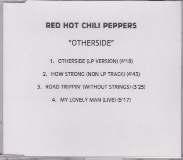 Red Hot Chili Peppers – Otherside (1999, CDr)