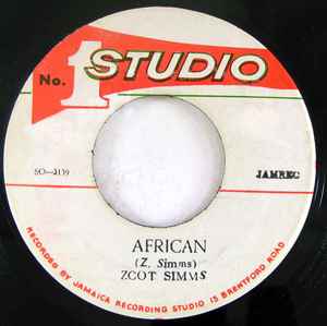 Zoot Simms - African / Popcorn Reggae album cover