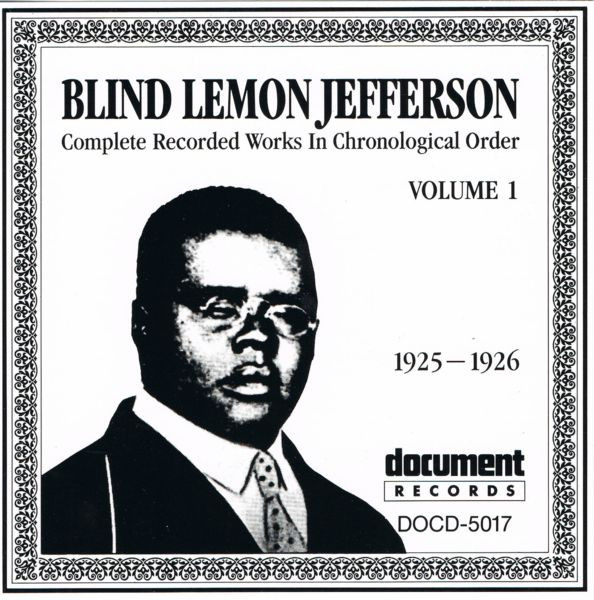 Blind Lemon Jefferson – Complete Recorded Works In Chronological 